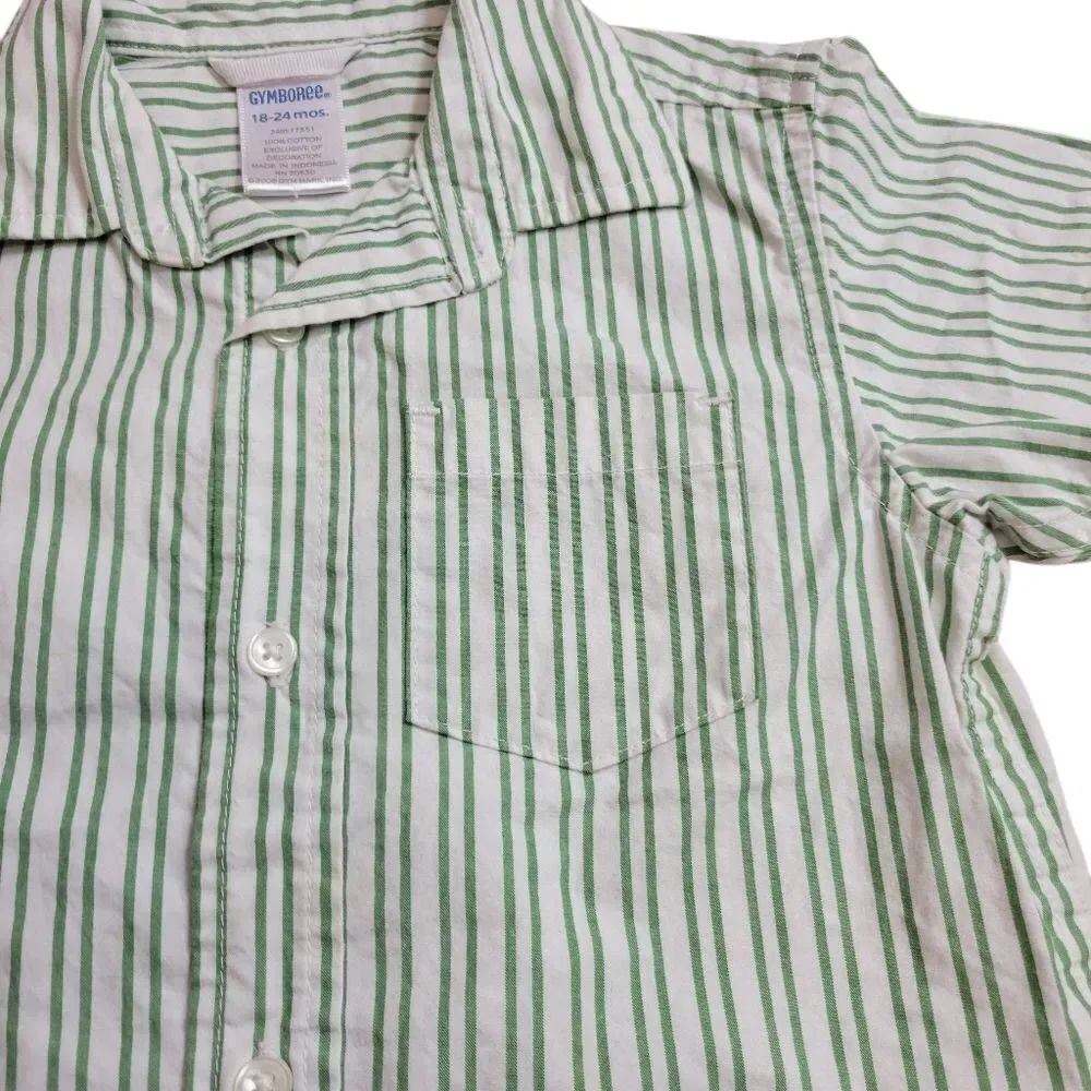 Gymboree button down shirt 18/24 mo